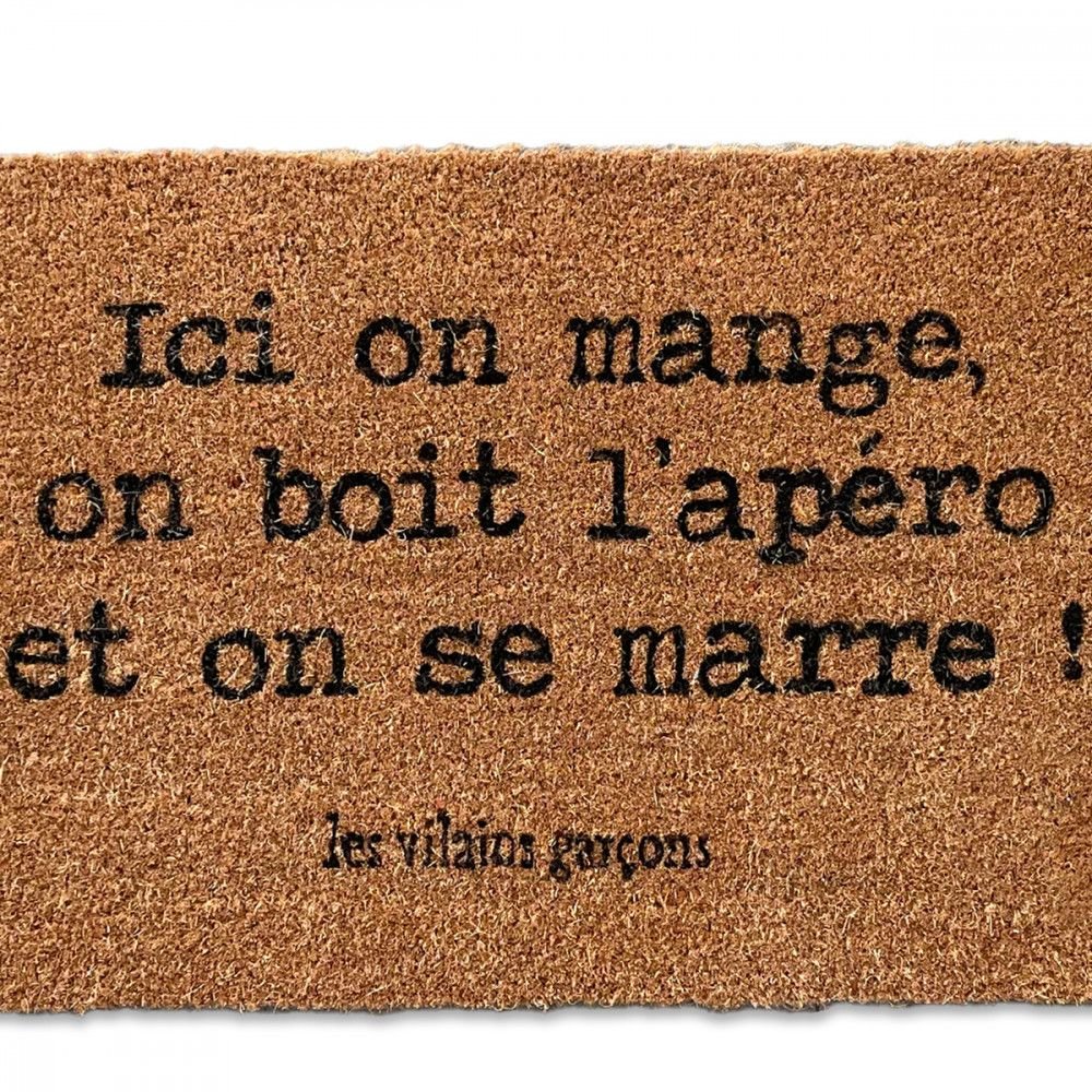 PAILLASSON APERO - LES VILAINS GARCONS