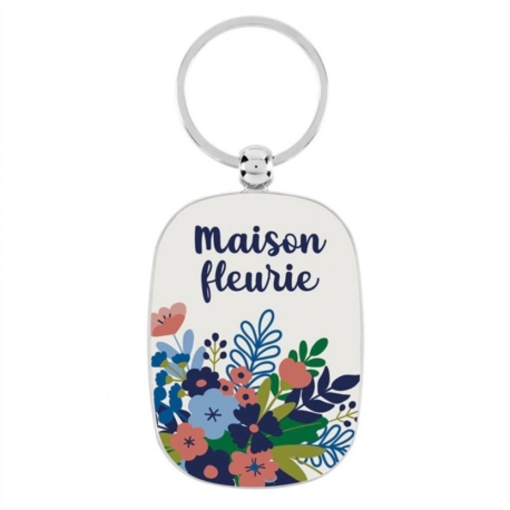 PORTE CLES OPAT - MAISON FLEURIE