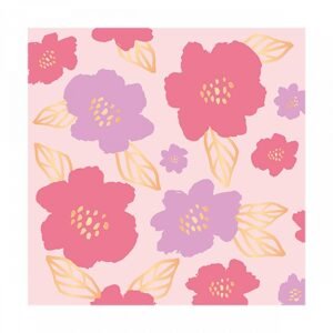 FLEURS ROSE ET VIOLET