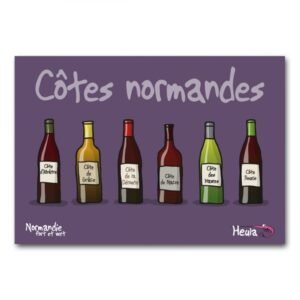 CARTE POSTALE - COTES NORMANDES
