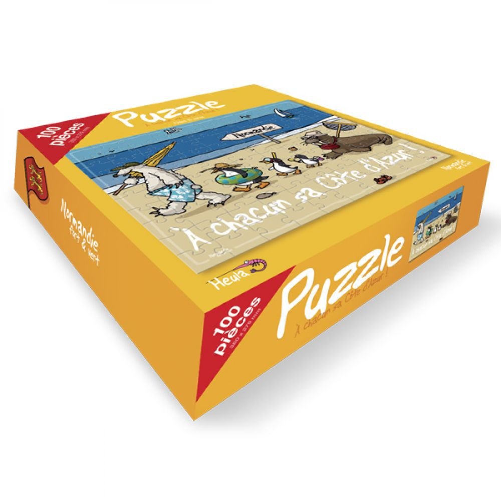 PUZZLE 100 PIECES AZUR