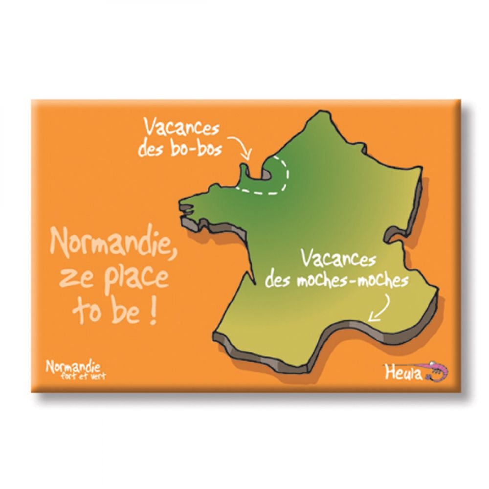 MAGNET PLAT - ZE PLACE TO BE