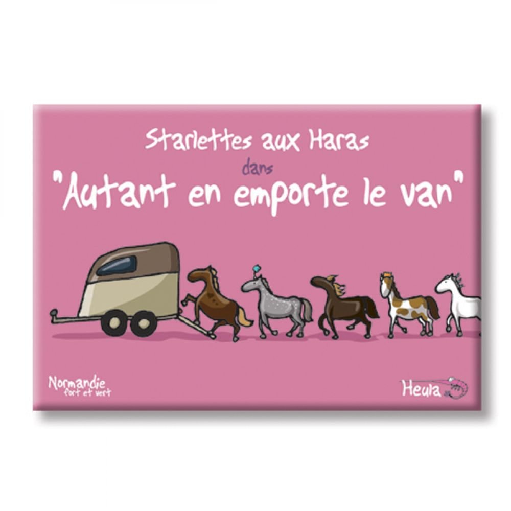 MAGNET PLAT - STARLETTES AU HARAS