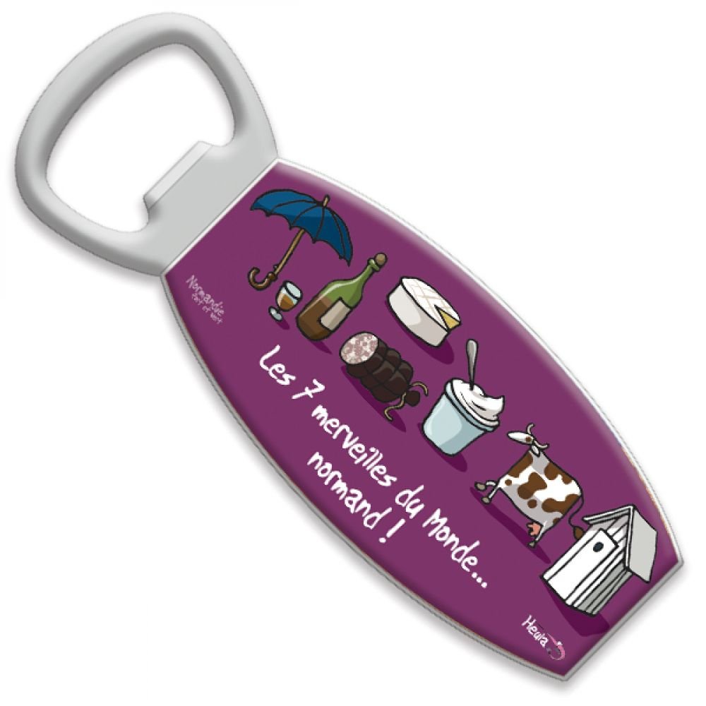 DECAPSULEUR AIMANTE - LES 7 MERVEILLES DU MONDE