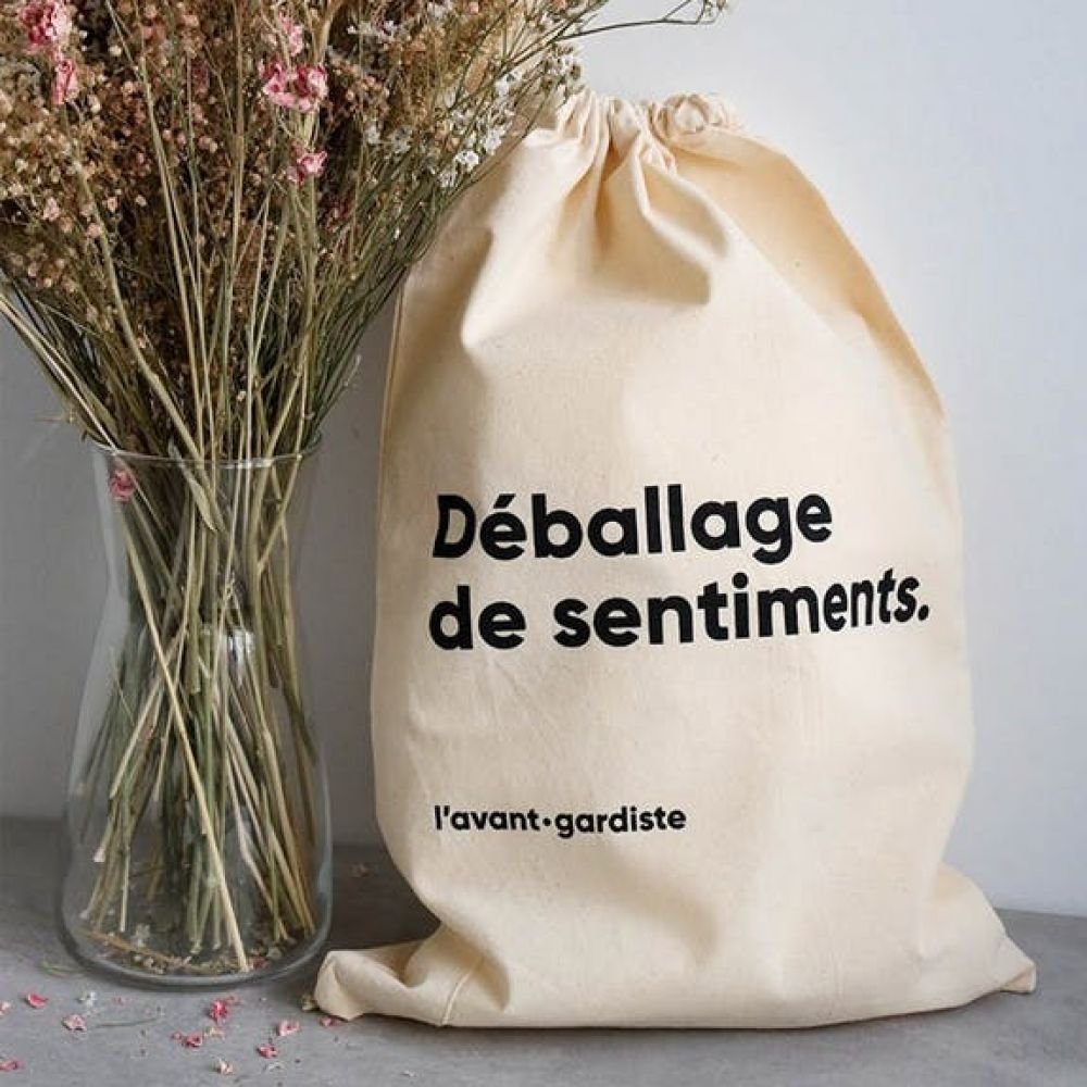 POCHETTE CADEAU RÉUTILISABLE - DÉBALLAGE DE SENTIMENTS