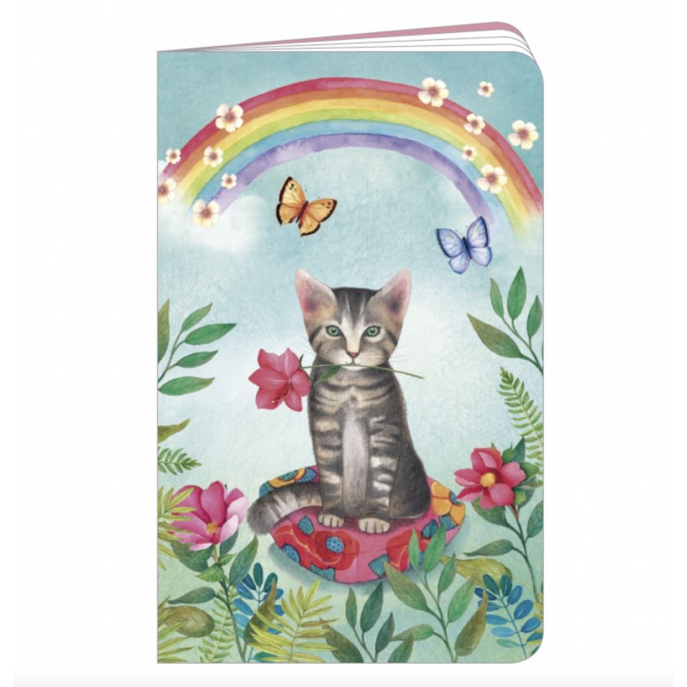 CARNET DE DESSIN 11X18 CHATON