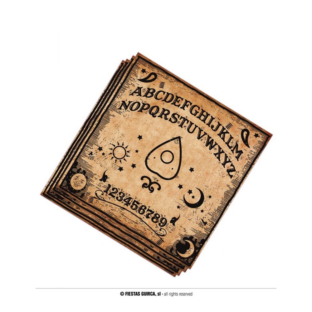 20 SERVIETTES EN PAPIER OUIJA