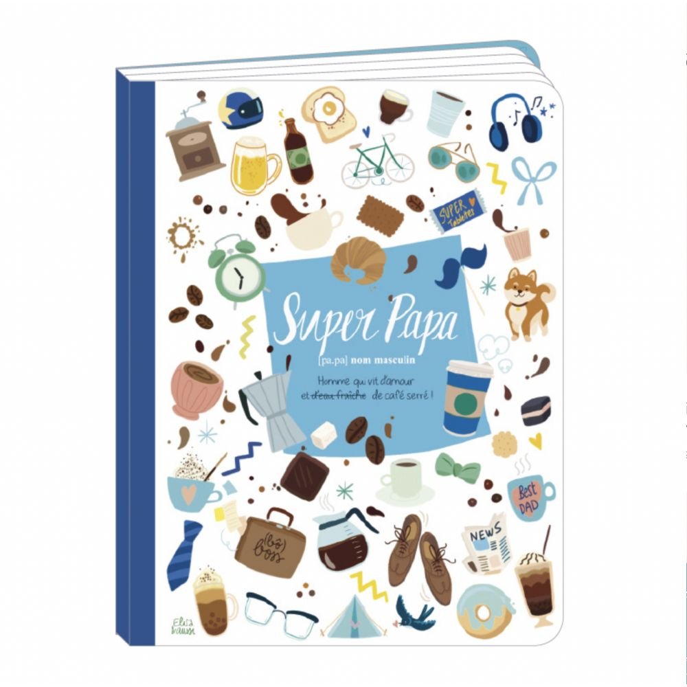 CAHIER 17X22CM SUPER PAPA