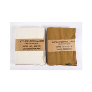 NAPPE CHEMIN COEUR ETOILE LUNE 160X250CM