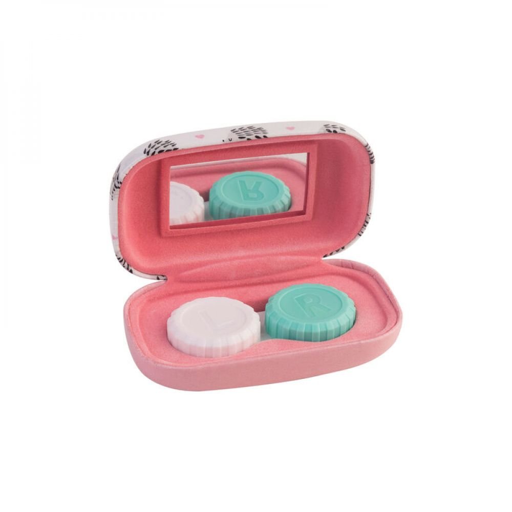 ETUI A LENTILLES AVEC MIROIR - HERISSON – Image 2