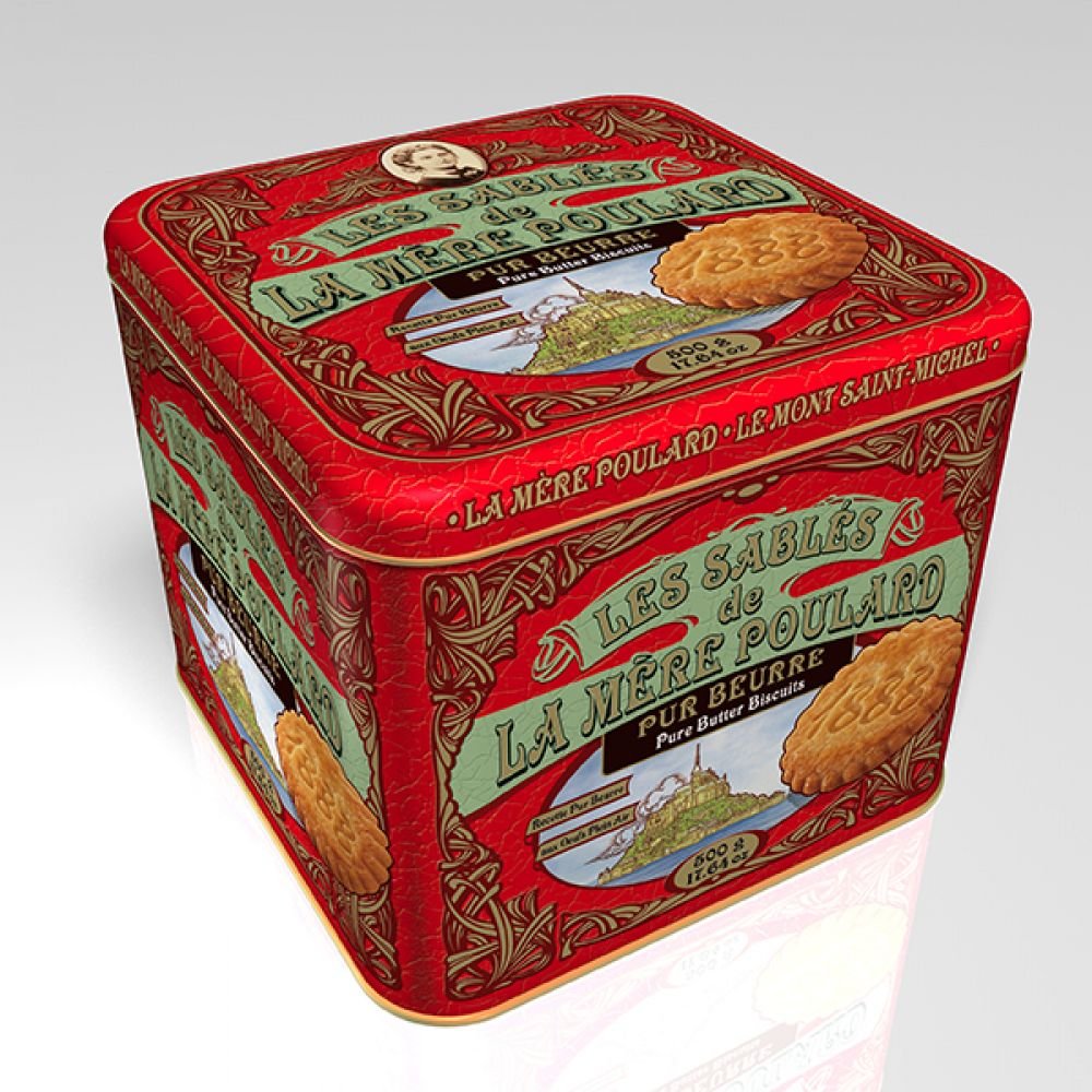 LES SABLÉS DE LA MÈRE POULARD - NATURE 500G - COFFRET COLLECTOR