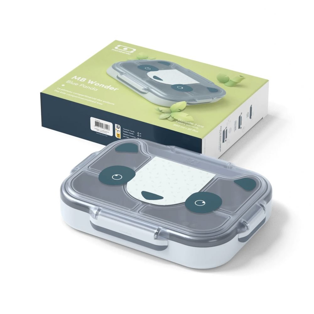 MB WONDER - PLATEAU COMPARTIMENTÉ - BLEU PANDA – Image 3