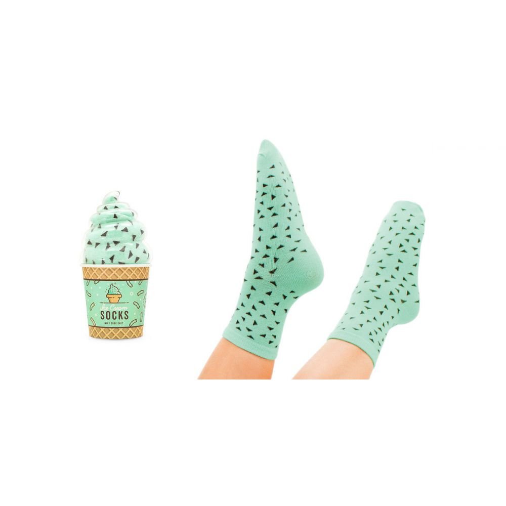 CHAUSSETTE POT CREME GLACE (TAILLE UNIQUE)