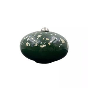 POIGNEE COCOTTE CERAMIQUE TERRAZZO VERT