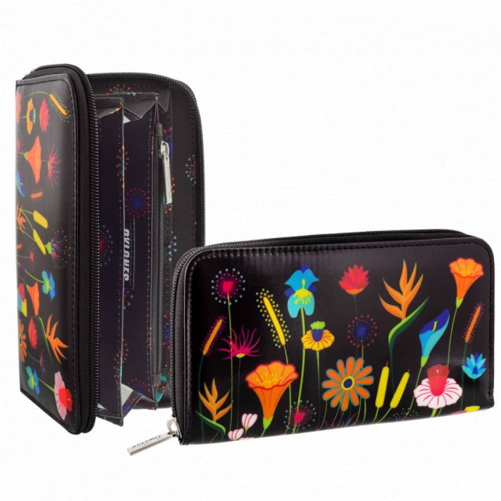 PORTEFEUILLE - JARDIN FLEURI - L-WA VOYAGE