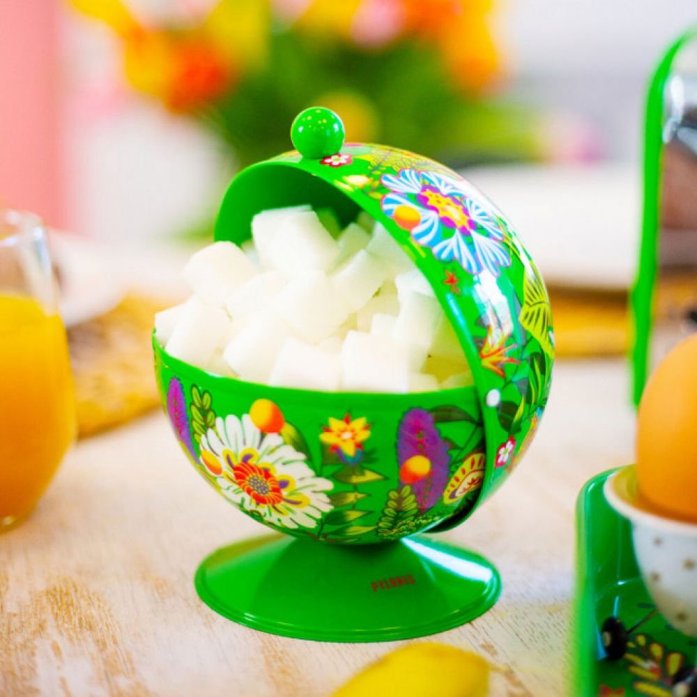BOULE A SUCRE EN METAL - PRINTEMPS - SUGAR POT – Image 2