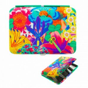 ETUI A CIGARETTES EN METAL - BOUQUET