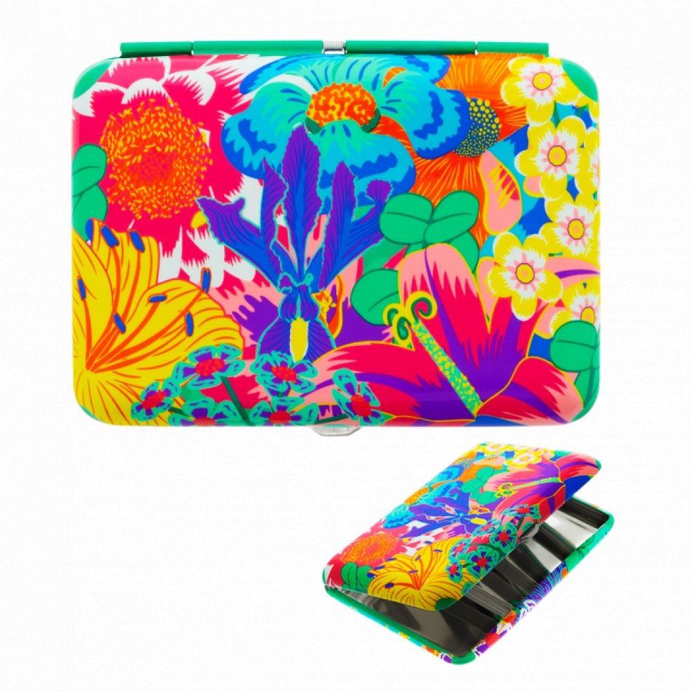 ETUI A CIGARETTES EN METAL - BOUQUET