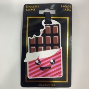 ETIQUETTE BAGAGE - CHOCOLAT