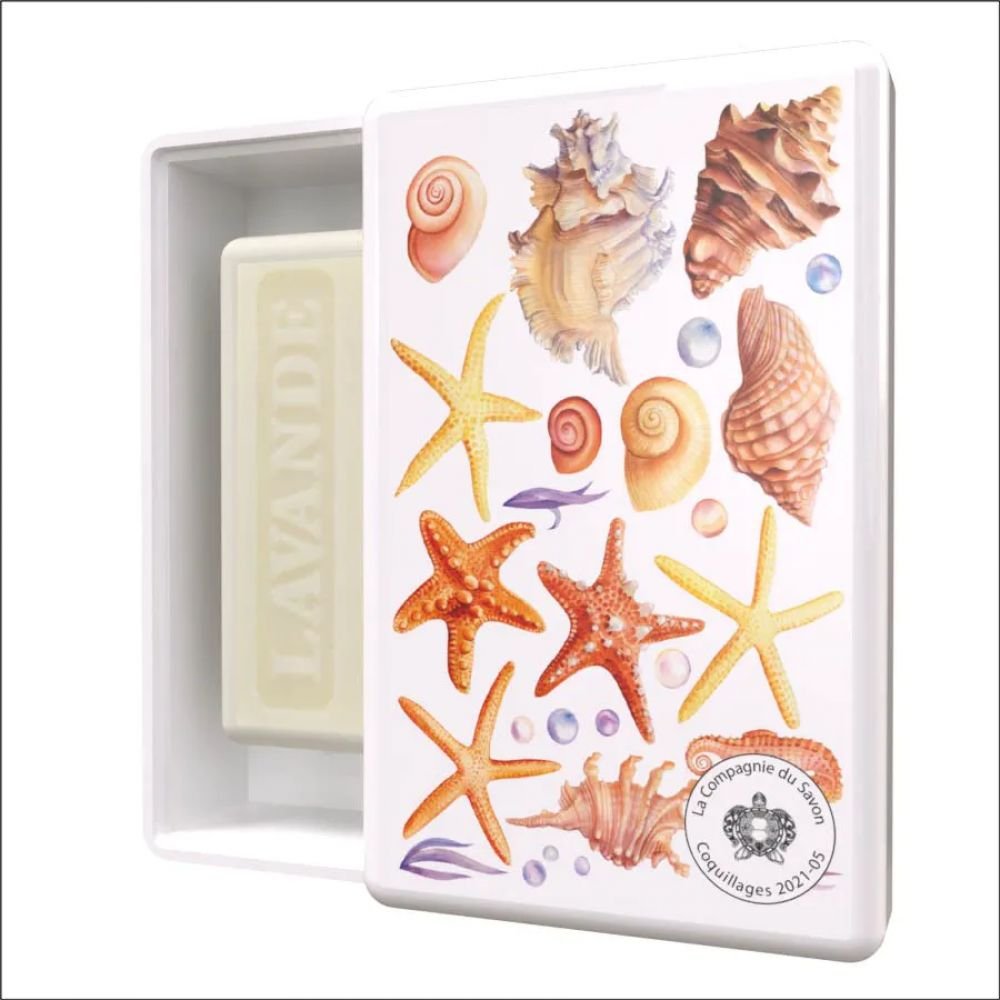LES COQUILLAGES BOITE A SAVON