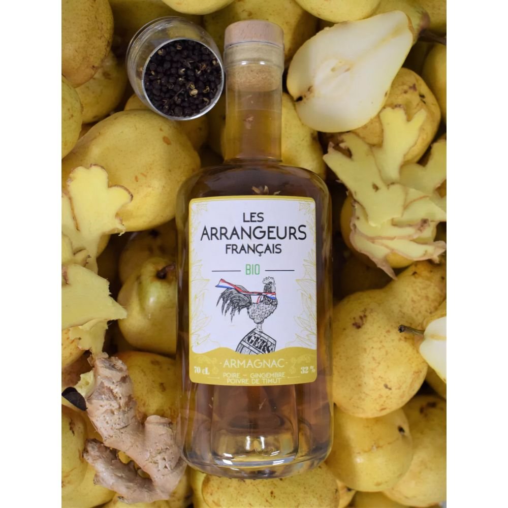 ARMAGNAC ARRANGE AOC BIO POIRE-GINGEMBRE 70CL – Image 2