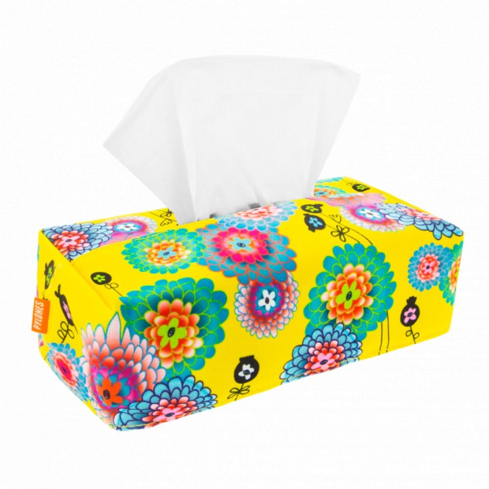 SNEEZY - HOUSSE DE BOITE A MOUCHOIRS - DAHLIA
