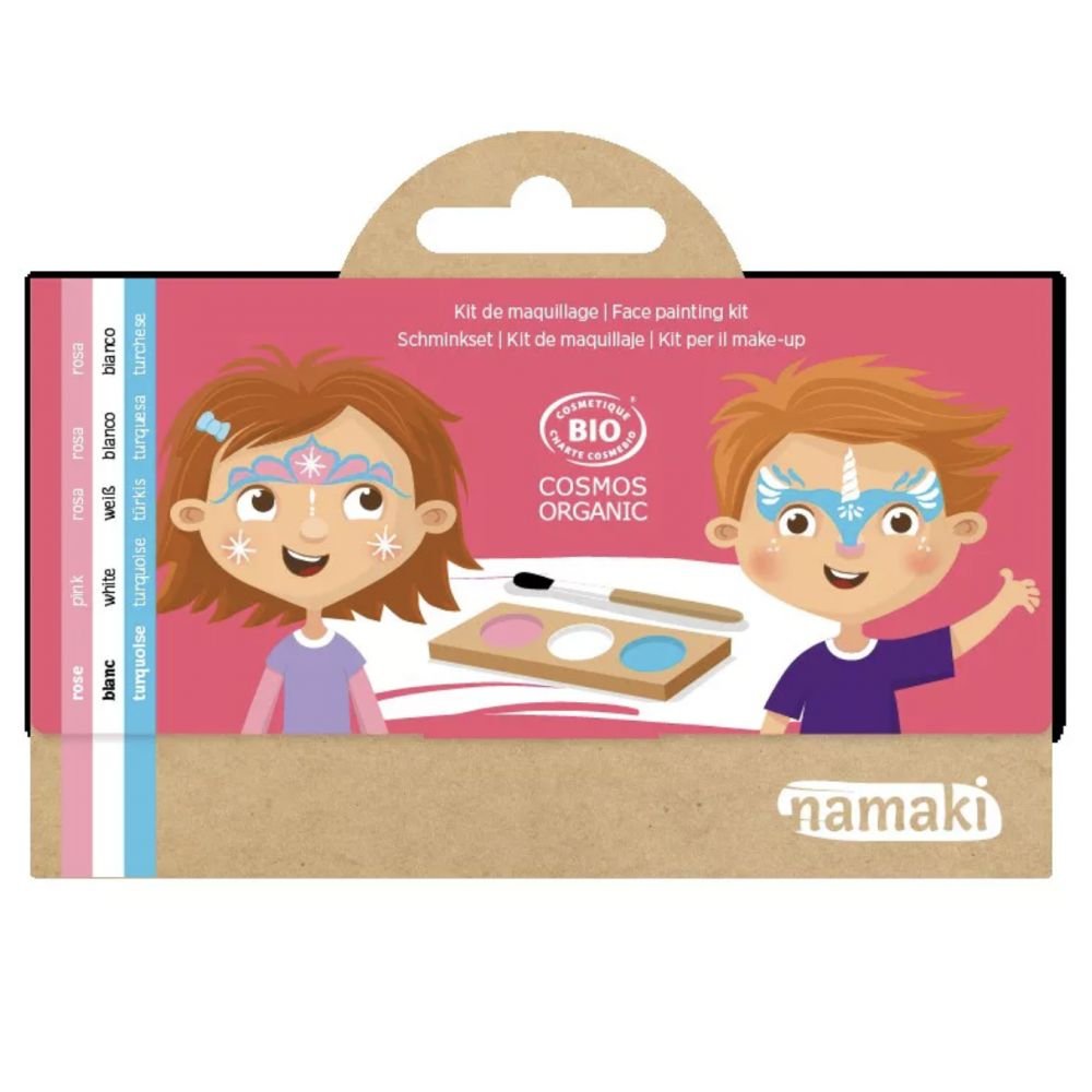 KIT DE MAQUILLAGE PRINCESSE ET LICORNE