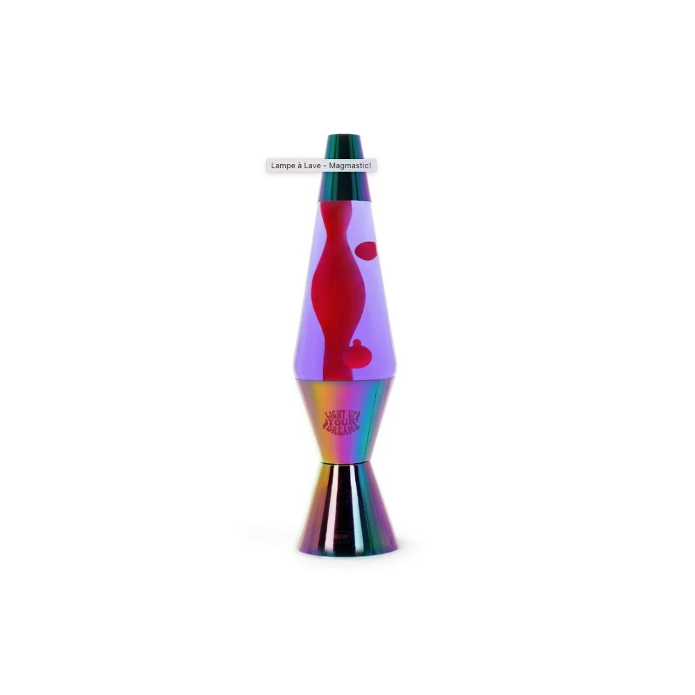 LAMPE MAGMA MULTICOLORE
