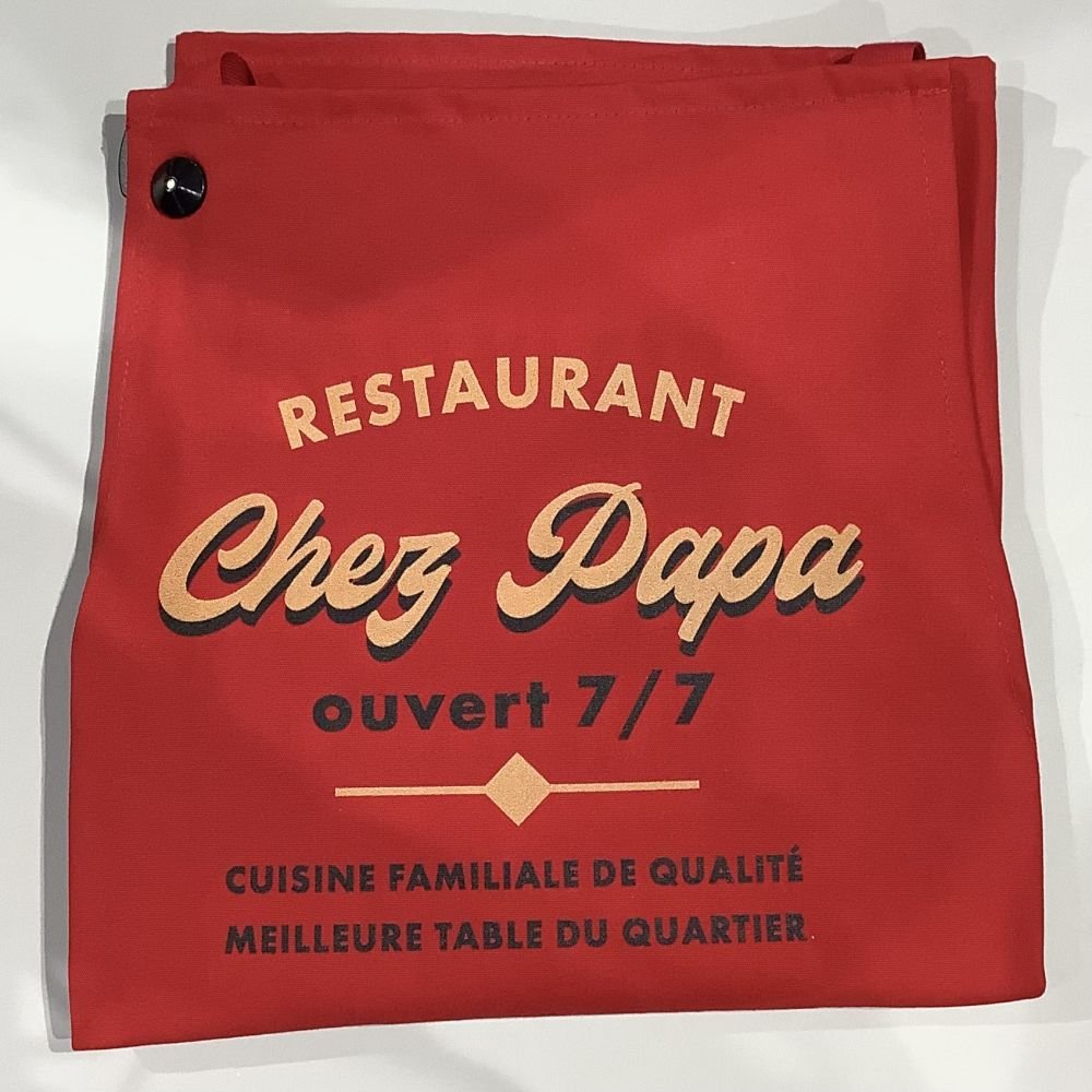 TABLIER CHEZ PAPA-CUMIN