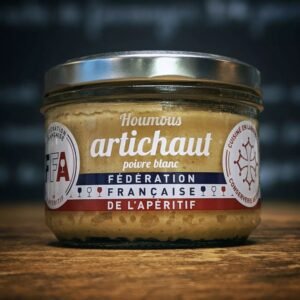Houmous artichaut poivre blanc