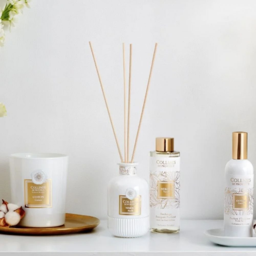 BOUGIE PARFUMÉE 360G FLEURS ET ÉCORCES – Image 2