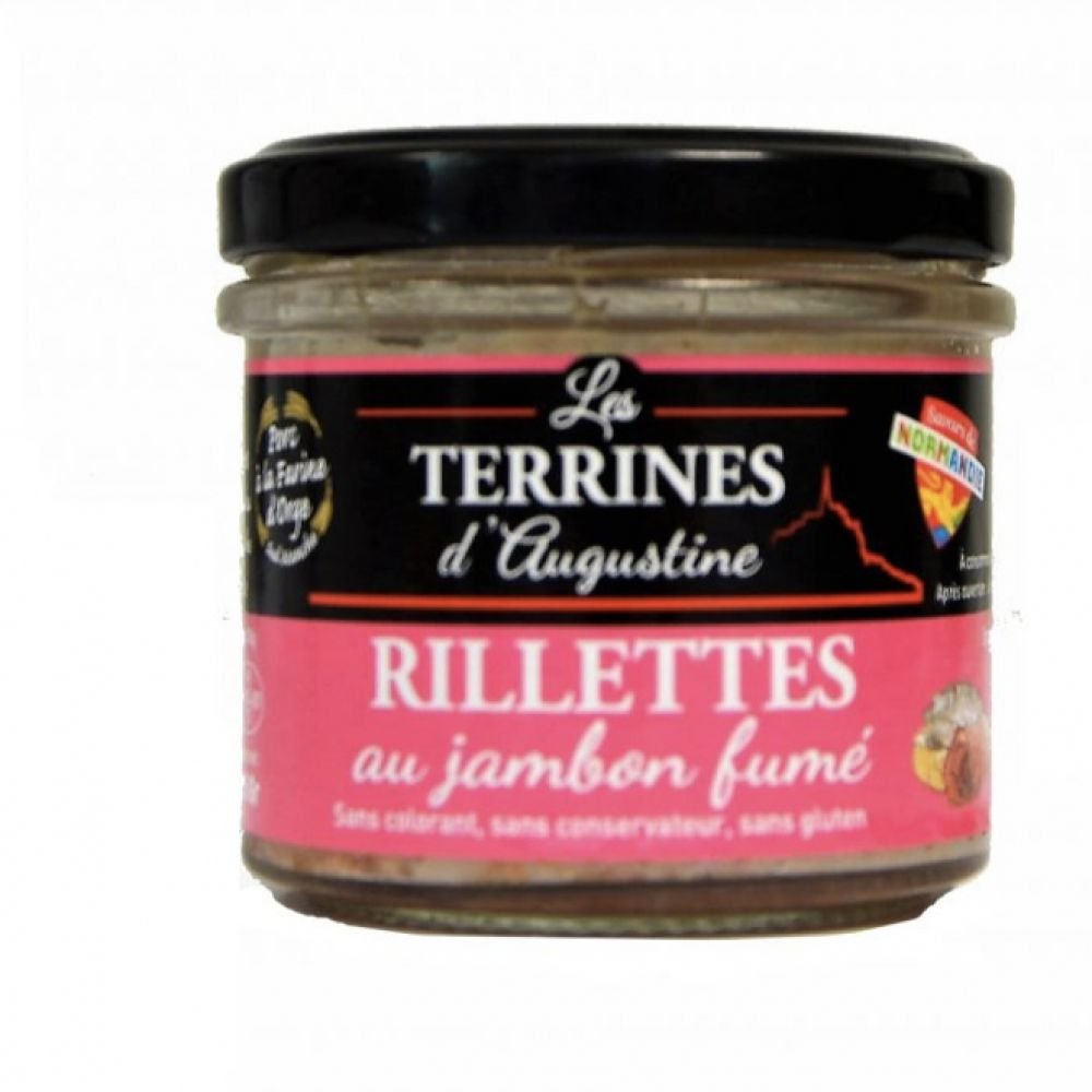 RILLETTES JAMBON FUME 90G