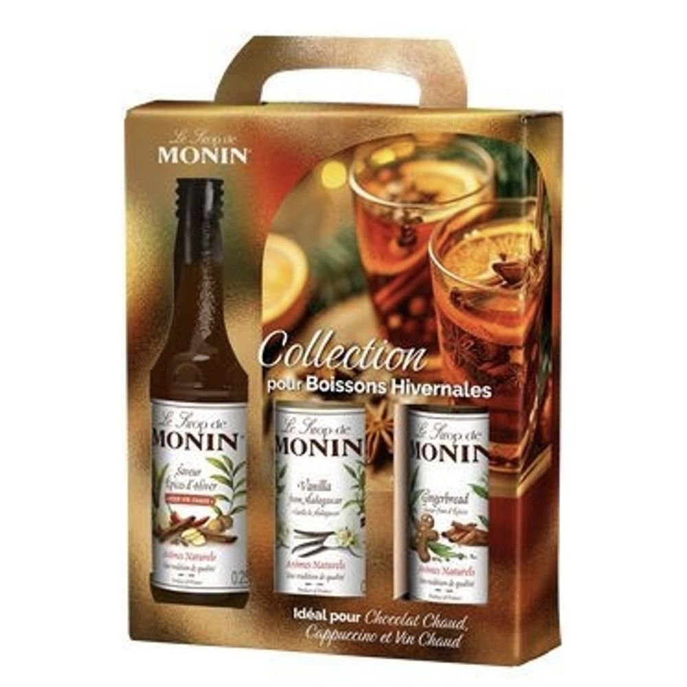 COFFRET DE SIROPS POUR BOISSONS HIVERNALES