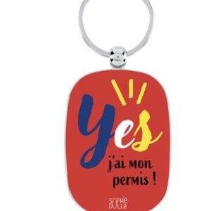 Porte-clés OPAT Yes j'ai mon permis