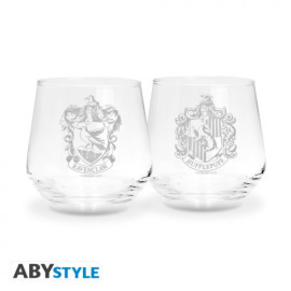 SET DE 2 VERRES - SERDAIGLE ET POUFSOUFFLE