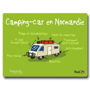 SET DE TABLE - CAMPING CAR