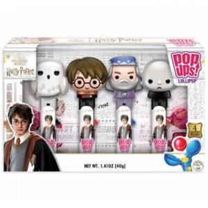 4 POP UPS HARRY POTTER +8 SUCETTES