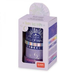 SET DE 5 RUBANS ADHESIF - TAPE BY TAPE - MAGIC