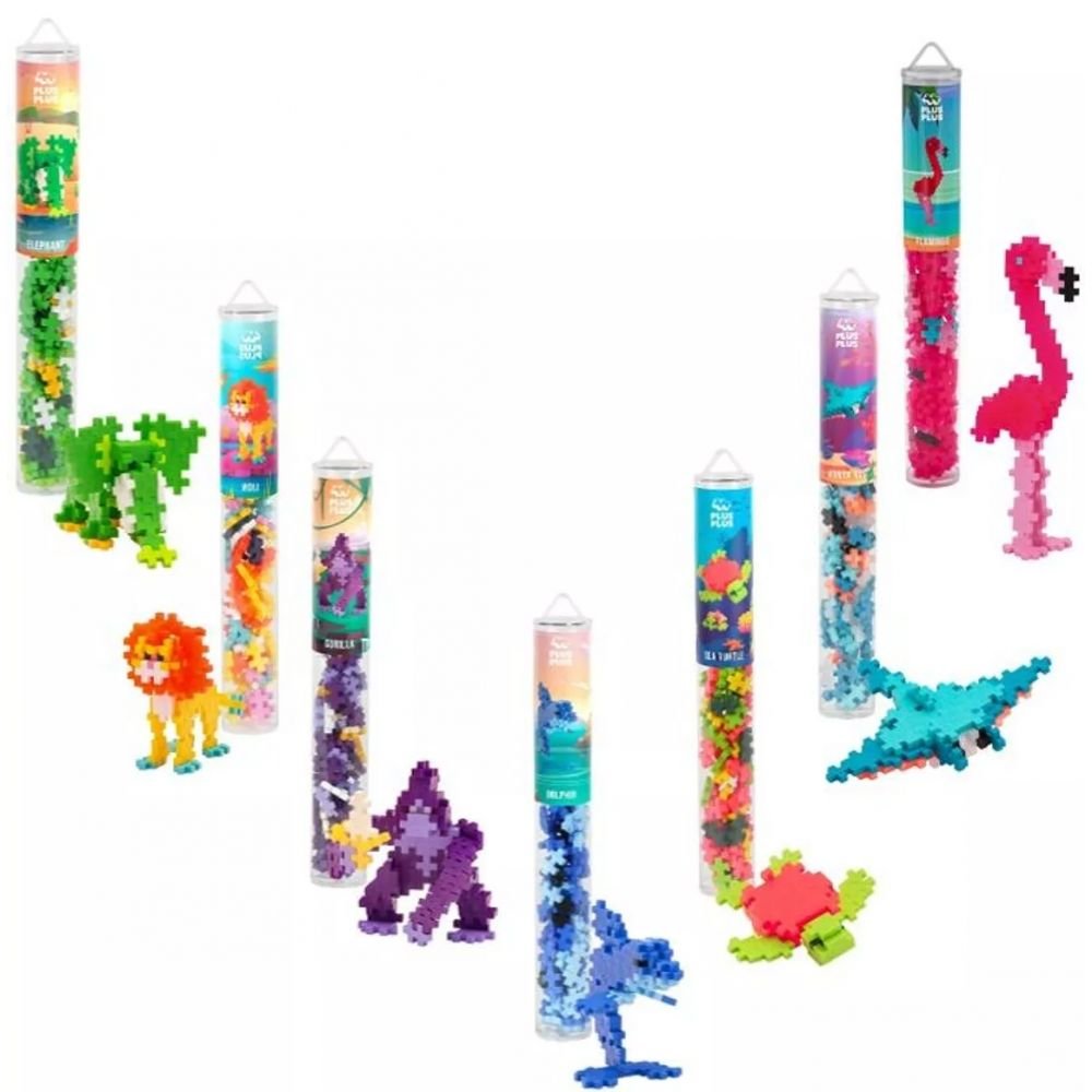 TUBE 100 PIECES - ELEPHANT - PLUS PLUS – Image 3