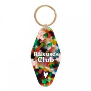 Porte-clés LOSANGE Râleuses club