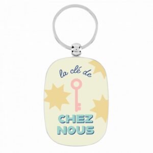 Porte-clés OPAT La clé de chez nous étoile