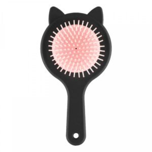 Brosse à CHEVEUX chat noir