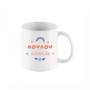 Mug STAN Nounou adorée blanc