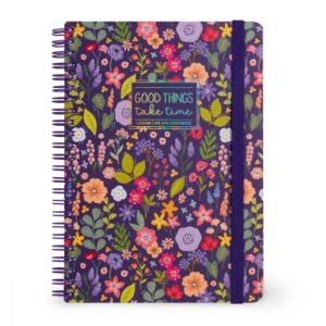 CAHIER  SPIRAL LIGNE - FLEURS - SPIRAL BOUND