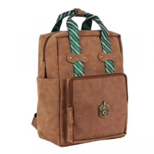 SAC À DOS EN SIMILI CUIR HARRY POTTER SERPENTARD