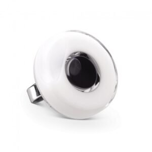 BAGUE - BLANC ET NOIR