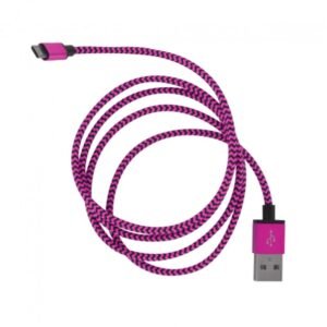 CABLE MICRO USB - ROSE - VINTAGE