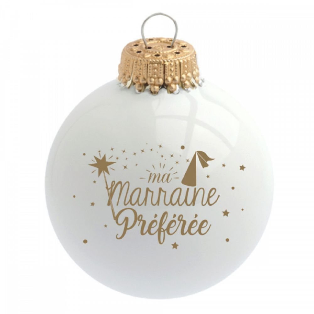 BOULE NOEL : MARRAINE PREFEREE