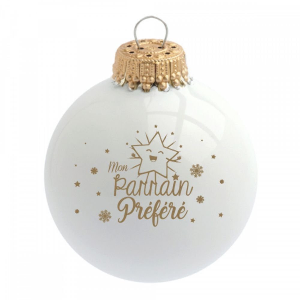 BOULE NOEL : PARRAIN PREFERE