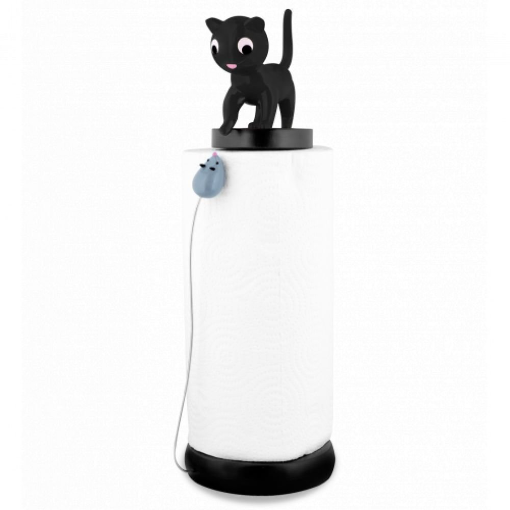 DEROULEUR ESSUIE TOUT - NOIR - CHAROULE